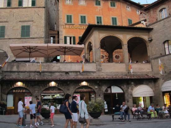 Ferienwohnung Casa Del Loggiato Cortona Exterior foto